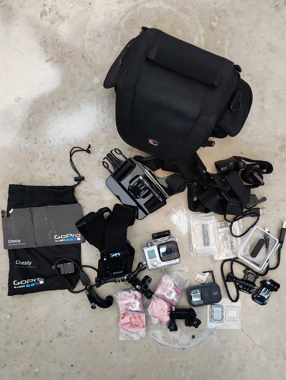 GoPro Hero 3+ with Accessories